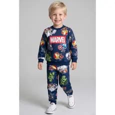 Conjunto Marvel Infantil Masculino