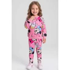 Conjunto Disney Infantil Feminino Minnie e Margarida