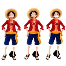 Action Figure One Piece Luffy, colecionáveis, bonecos, anime, mangá, desenho