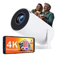 Projetor HY300 Smart Wi-Fi | Android 11 | Ultra HD | Cinema em Casa