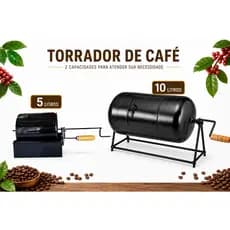Torrador de Café Manual 10 litros