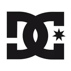 Adesivo Logo Classica Dc Shoes Skate 12CM