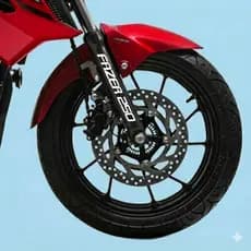 Par Adesivo Para Bengala ou canela moto Fazer 250 Yamaha.