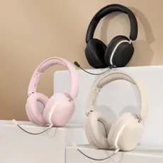 Fones De Ouvido Sem Fio Bluetooth RGB Que Iluminam Dobráveis Para Jogos Com Microfone
