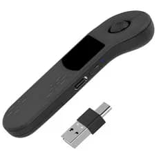 Apresentador De Mouse Sem Fio Recarregável Remoto Com Touchpad Air Clicker Para PowerPoint Keynote PPT No PC Android