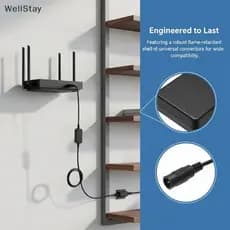 [WellStay] 60 Cm De Desligamento Automático , Temporizador , Roteador , Reinicialização DC 5V 15V Para Modem WiFi , Rede