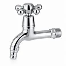 Torneira De Rosca 1/2 Longa Pia Pvc Lavatório Mesa Curta De Parede Jardim Tanque Lavanderia