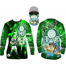 camisa camiseta pesca tucunare robalo tilapia tambaqui time  pesca uv bandana e nome gratis ref62