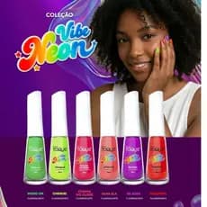 Lançamento Novo Toque Esmaltes coleção que é pura energia: VIBE NEON .