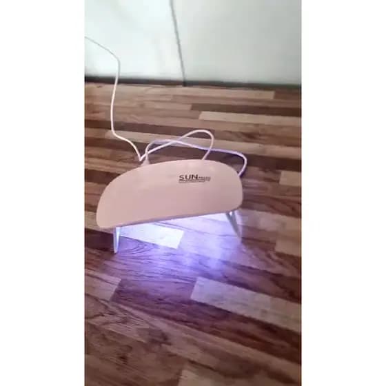 Kit Cabine Forninho Sun Mini Estufa 6w Led/uv Portátil Oferta -w20045