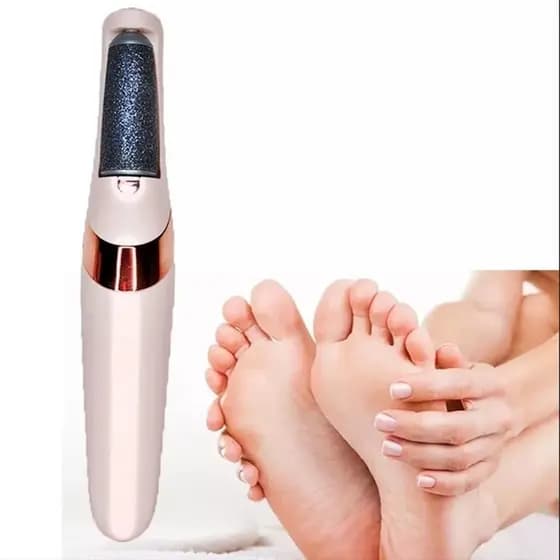 Lixador de Pé Elétrico - Esfoliador Tira Calos Pedicure