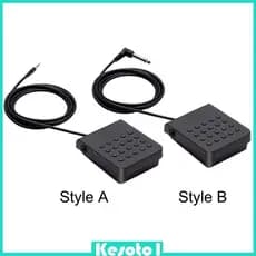 [Brkesoto1] Pedal De Sustentação Piano Eletrônico Universal Antiderrapante Para Pianos Elétricos