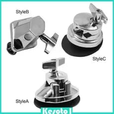 [Brkesoto1] Suporte De Tambor Kit De Bateria Montagem Piso Tom Leg Braçadeira Baixo Peças De Instrumento Acessório Estáv