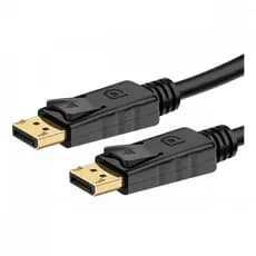 Cabo Displayport 3 Metros Blindado 4K Full Hd 1080p Kapbom KA-DP-3M