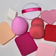Kit Esponjas de Maquiagem Sortidas - 9 Unidades