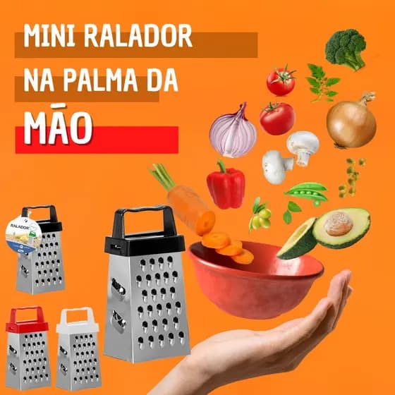 Kit 2 Mini Ralador 4 Faces Para Queijos e Legumes 9cm Lembrancinhas aço Inox