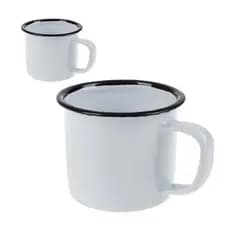 Caneca Xícara 80ml Lisa Esmalte Vítreo Exclusivo Design Prático e Polido antimicrobiano