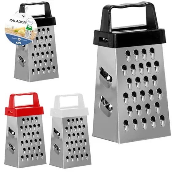 Mini Ralador 4 Faces Para Queijos e Legumes 9cm aço Inox chá de Cozinha Lembrancinhas
