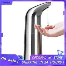 Fero Em Estoque Dispensador De Sabão Automático De 400mL Infravermelho Hand-free Touchless Prato Líquido Loção Gel Shampoo Câmara Auto Mão Para O Banheiro Cozinha