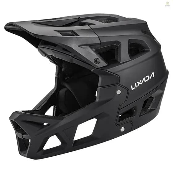 Lixada Bicicleta Corrida Adulto Capacete Engrenagem Para Montanha Rosto MTB Downhill Completo Ciclismo De Proteção OUTTX