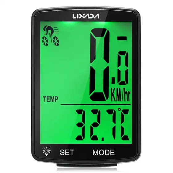 [hml1] Computador De Bicicleta Sem Fio LIXADA Multifuncional Tela LCD Velocímetro De Montanha Para Odômetro IPX6 Ciclo À