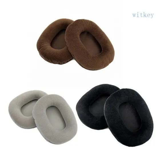 Almofadas Ouvido Facilmente Substituídas forATH-M40 ATH-M50 M50X M30 M40 M35 Fone Grosso Espuma Cobre Mangas