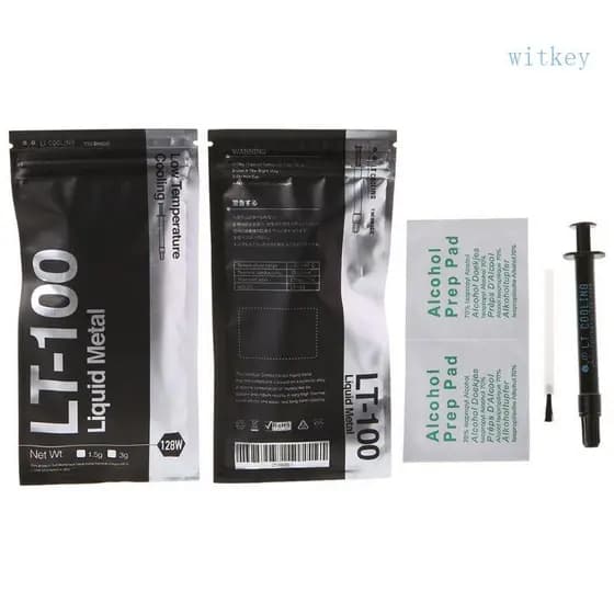 LT-100 128W Para Líquido Condutor Térmico Graxa Condutora Resfriamento Gráficos CP