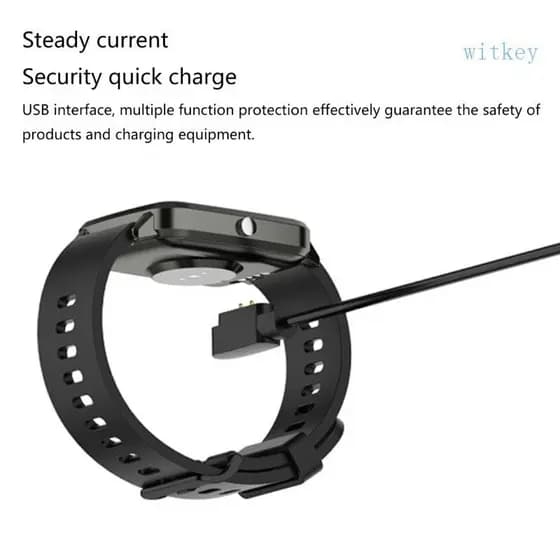 Carregamento Carga Magnética Para IP68 Smartwatch Carregador Energia USB 2 Pinos