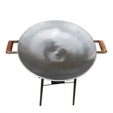 Tacho Disco Arado Aço Para Churrascos Almoço + Fogareiro Alta Pressão