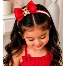 Tiara Luxo Cabelo Menina Acessório Infantil 3 opções de aplique