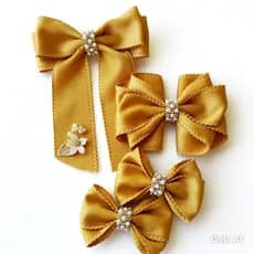 Laço Cabelo Infantil Laço infantil Menina Laços Luxo Laço de festa Bico de Pato Presilha Laço Pérola