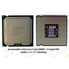 Processador Core 2 Duo/ LGA 775 /pasta termica