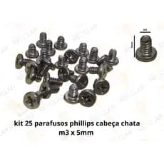 Parafuso Phillips para computador (diversos modelos ,tamanhos e cores)