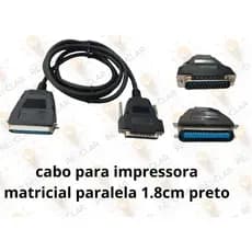 Cabo para impressora matricial paralela 1.8cm