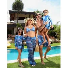 Peças família Moda Praia Shorts e Conjuntos de Alta Qualidade