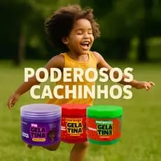 Gelatina para Cachos Modeladora Fixação Total Hidralise 500g Melancia ou Morango