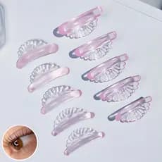 Molde Sereia Concha Russo Anatômico para Lash Lifting Permanente de Cílios Não Precisa de Cola