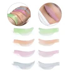 Molde Pads Autocolante Anatômico para Lash Lifthing Permanente Cílios Sem Cola 4 Pares