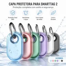 Capa Case Chaveiro Samsung SmartTag 2 Galaxy Prova D'água