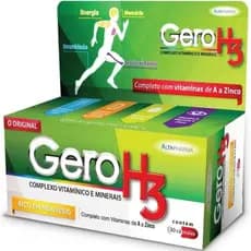Gero H3 Suplemento Vitaminico - 30 Cps