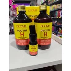Kit Bomba Duovin H para fortalecer cabelo Shampoo 490 ml+Máscara 490 ml+Tônico 35 ml Duovit
