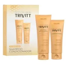 Trivitt Italian Hairtech Shampoo e Condicionador Pós Quimica