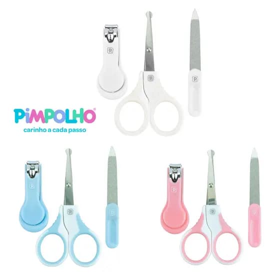 KIT HIGIENE PARA BEBE 3 PEÇAS