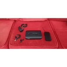transmissor sem fio shure com microfone modelo BLX4 ( PRODUTO USADO)