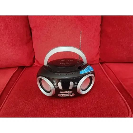 micro system bombox cd, mp3, rádio e pen drive funcionando tudo (PRODUTO USADO)