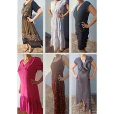 vestido 6 vestidos variados(PRODUTO USADO)