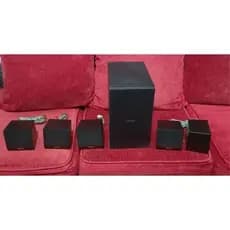 kit jogo de caixas com subwoofer para home theater  philips (PRODUTO USADO)