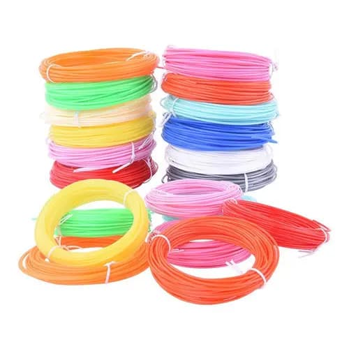 Refil Kit Filamento Pla 5 Cores 50 M Caneta 3d Impressora Cor Colorido 110v/220v