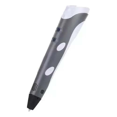 Caneta 3d Profissional Crie Com Precisão Impressão 3D Tridimensional Infantil Preta