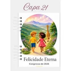 Caderno Infantil de Atividades Congresso 2026 - Felicidade Eterna- Atividades Infantil Congresso 2026